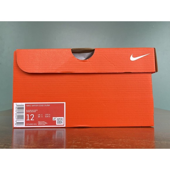 Nike Vapor Edge Dunk Football Cleats Black/White \
